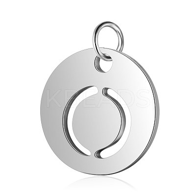Non-Tarnish 304 Stainless Steel Charms LS-STAS-S105-T514S-O-1