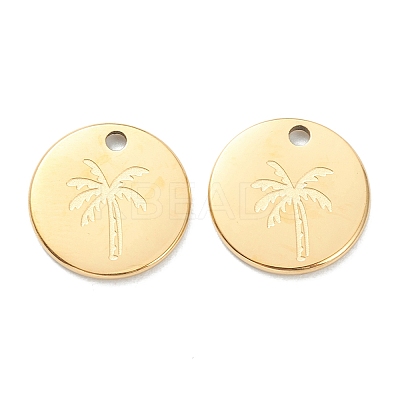 Ion Plating(IP) 304 Stainless Steel Charms LS-STAS-P280-10G-1