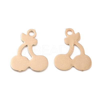 Long-Lasting Plated Brass Charms KK-K336-06KCG-1