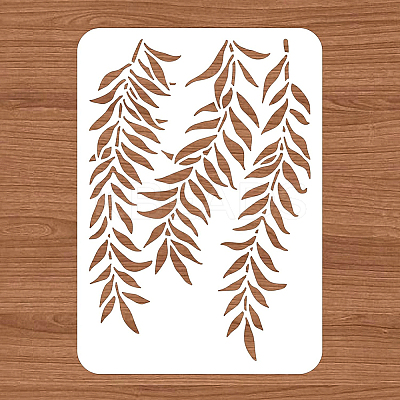 Large Plastic Reusable Drawing Painting Stencils Templates DIY-WH0202-440-1