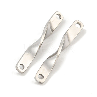 Non-Tarnish 304 Stainless Steel Connector Charms STAS-P365-04P-1