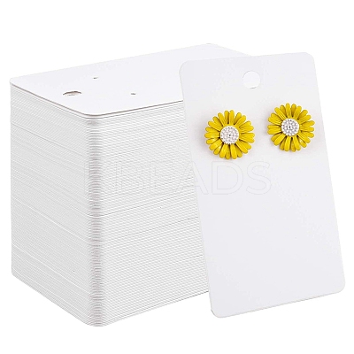Paper Single Earring Display Cards with Hanging Hole PW-WG89837-04-1