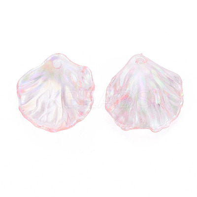 Transparent Acrylic Pendants MACR-S373-73-C04-1