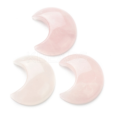 Natural Rose Quartz Pendants G-A182-01E-1