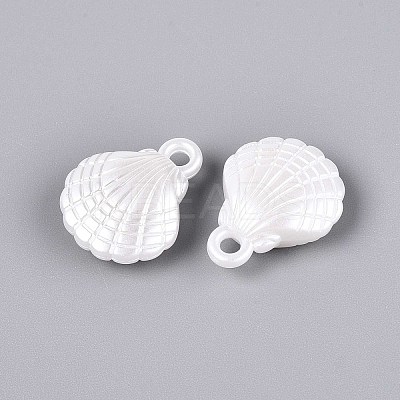 ABS Plastic Imitation Pearl Pendants KY-T041-03-1