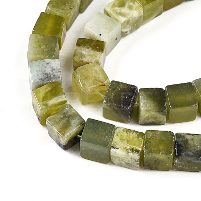 Natural Xiuyan Jade Beads Strands G-T140-42-1