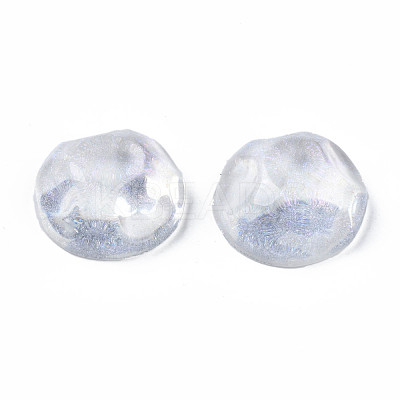 Transparent Resin Cabochons CRES-N031-005A-C05-1