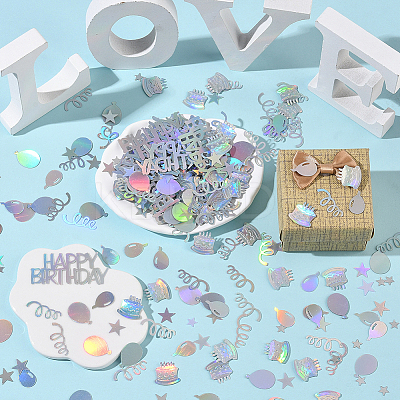 2 Bags Plastic Confetti DIY-SC0031-54A-1