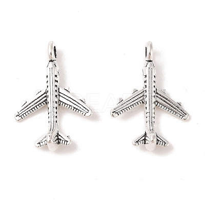 Tibetan Style Alloy Airliner Pendants LS-X-TIBEB-A101638-AS-FF-1