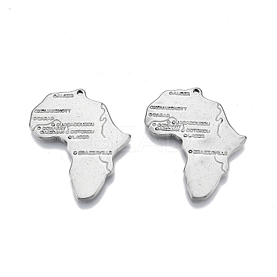 Non-Tarnish 304 Stainless Steel Pendants LS-STAS-N099-40-1