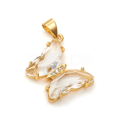Glass Pendants GLAA-G075-01G-06-1