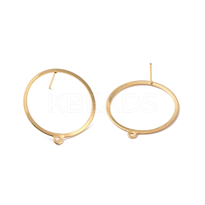 201 Stainless Steel Stud Earring Findings STAS-K241-12G-1