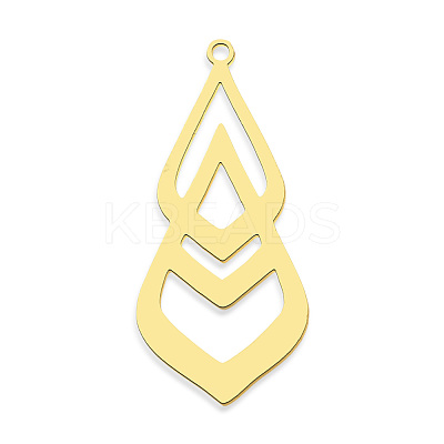 201 Stainless Steel Pendants STAS-S105-LA747-2-1