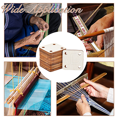 Wooden Knitting Loom Board DIY-WH0591-143D-1