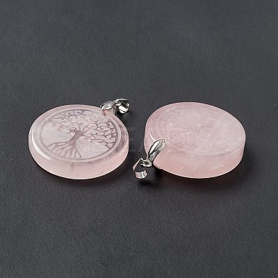 Natural Mixed Stone Pendants G-P491-05P-1