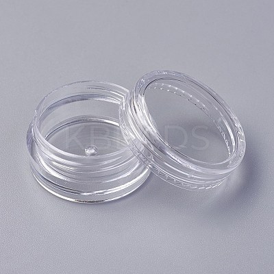 Plastic Cosmetics Cream Jar AJEW-WH0096-82D-1