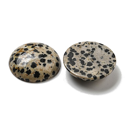 Natural Dalmatian Jasper Cabochons G-C115-02B-21-1