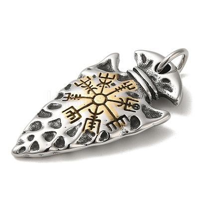 Viking 304 Stainless Steel Pendants STAS-Z059-06AS-1