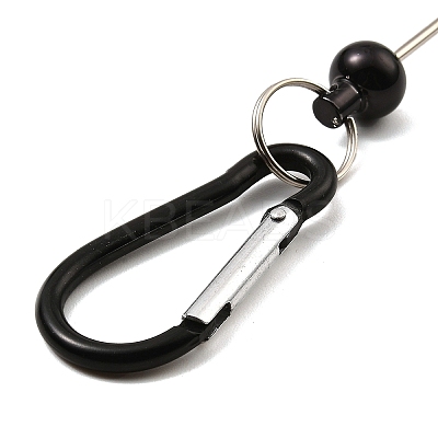 5Pcs 5 Colors Aluminum Climbing Carabiners AJEW-YW0001-21-1