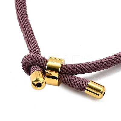 Braided Nylon Cord Bracelet Making MAK-A017-D03-14G-1