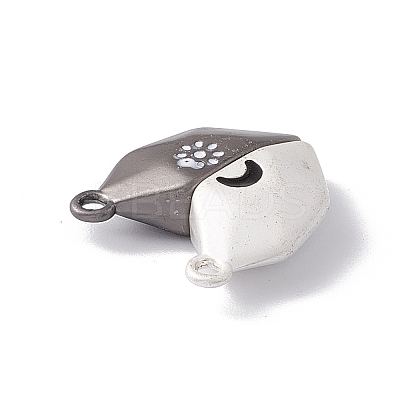 Love Heart Alloy Magnetic Clasps FIND-C013-02B-1