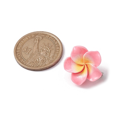 Resin Flower Brooch for Women JEWB-BR00152-1