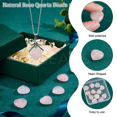 1 Strand Natural Rose Quartz Beads Strands G-OC0004-77-1