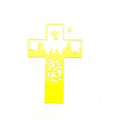 Religion Cross & Angel Carbon Steel Cutting Dies Stencils PW-WG17303-01-1