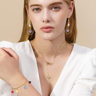 100Pcs Natural White Jade Charms FIND-FH0004-84-1