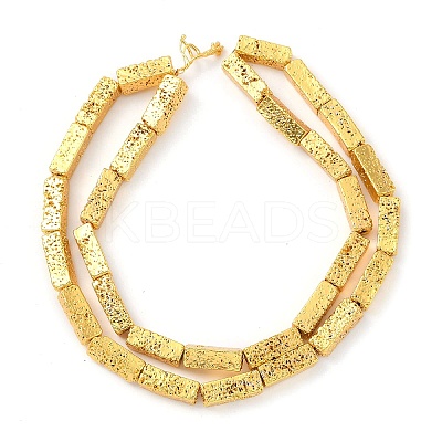 Electroplated Synthetic Non-Magnetic Hematite Beads Strands G-U003-15A-1