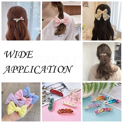 Iron Hair Barrette Findings LS-X-IFIN-S289-78mm-1