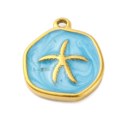 304 Stainless Steel Pendants X-STAS-V004-11G-01-1