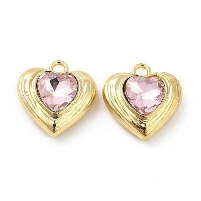 Rack Plating Alloy Glass Pendants FIND-G044-26LG-01-1