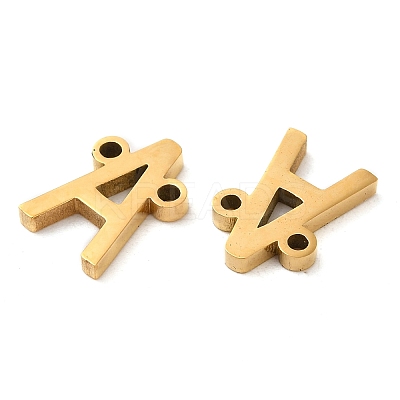 26Pcs Ion Plating(IP) 304 Stainless Steel Connector Charms STAS-C081-01G-1