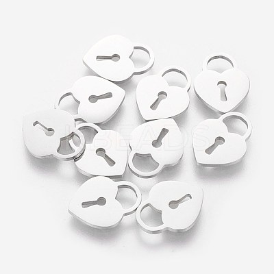 Tarnish Resistant 304 Stainless Steel Charms STAS-Q201-T136-1
