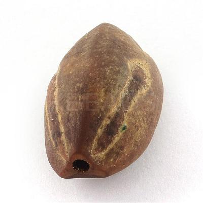 Buddhism Jewelry Findings WOOD-Q020-02-1