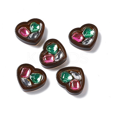 Opaque Acrylic Cabochons OACR-C009-17-1