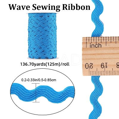 Wave Bending Fringe Trim OCOR-GF0004-42B-01-1