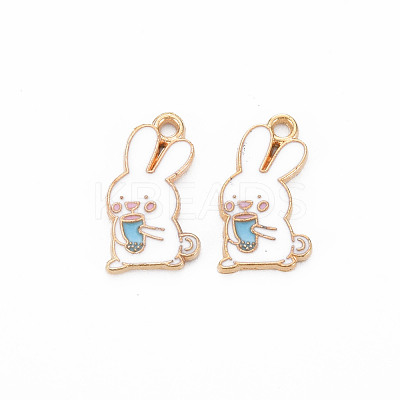 Alloy Enamel Pendants ENAM-N054-66D-NR-1