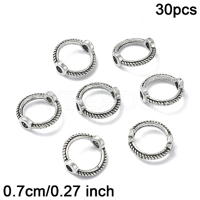 Tibetan Style Zinc Alloy Bead Frames FIND-YW0004-43C-1