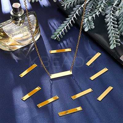 DIY Stamping Blank Tag Pendant Necklaces Making Kits DIY-SC0013-40G-1