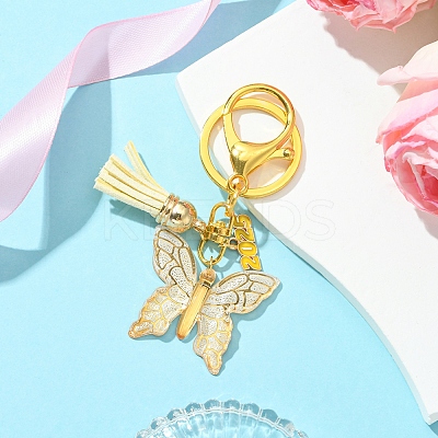 Acrylic & Alloy Enamel Keychain KEYC-FS00026-05-1