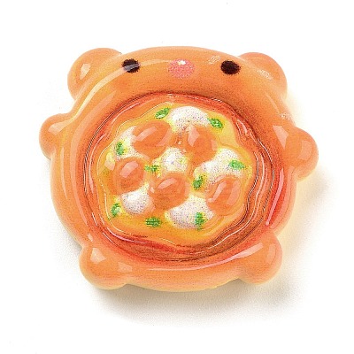 Opaque Resin Imitation Food Decoden Cabochons RESI-S405-06D-1
