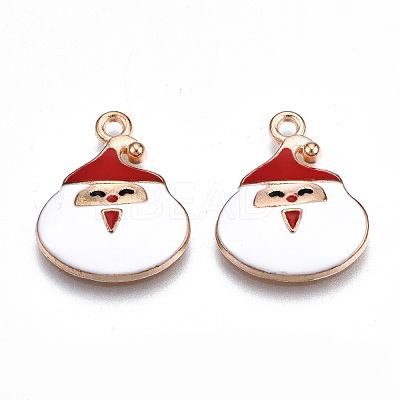 Alloy Enamel Pendants X-ENAM-Q442-040-RS-1