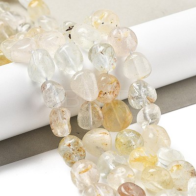 Natural Topaz Beads Strands G-C179-F04-01-1