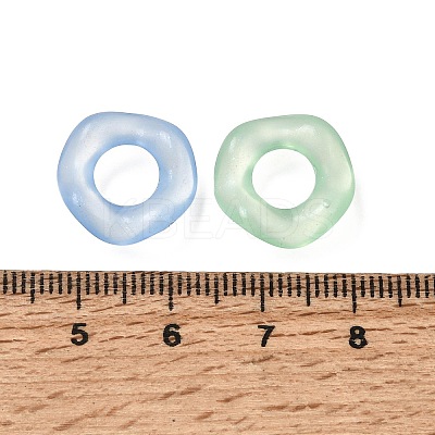 Luminous Transparent Acrylic European Beads AC-CBA9284-06-1