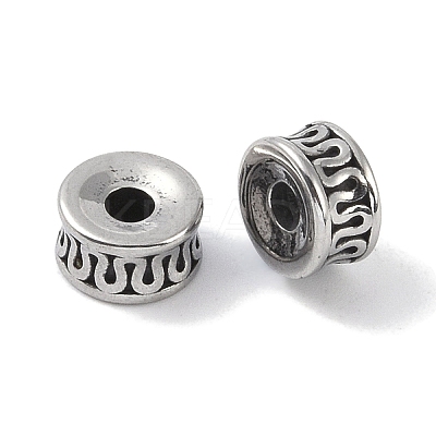 316 Surgical Stainless Steel Spacer Beads LS-STAS-P362-18AS-1