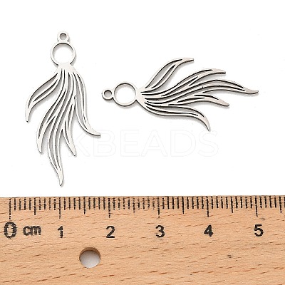 201 Stainless Steel Pendants STAS-Z162-07P-1