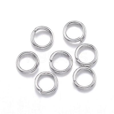 Tarnish Resistant 304 Stainless Steel Open Jump Rings STAS-E113-18P-1