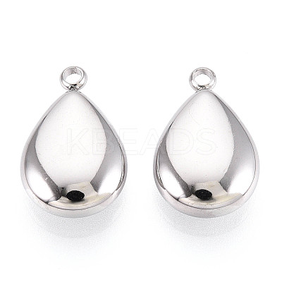 304 Stainless Steel Pendants STAS-T065-79P-1